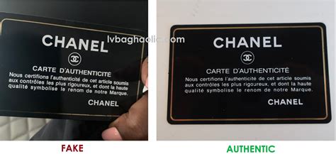 chanel without serial number|authenticity card chanel.